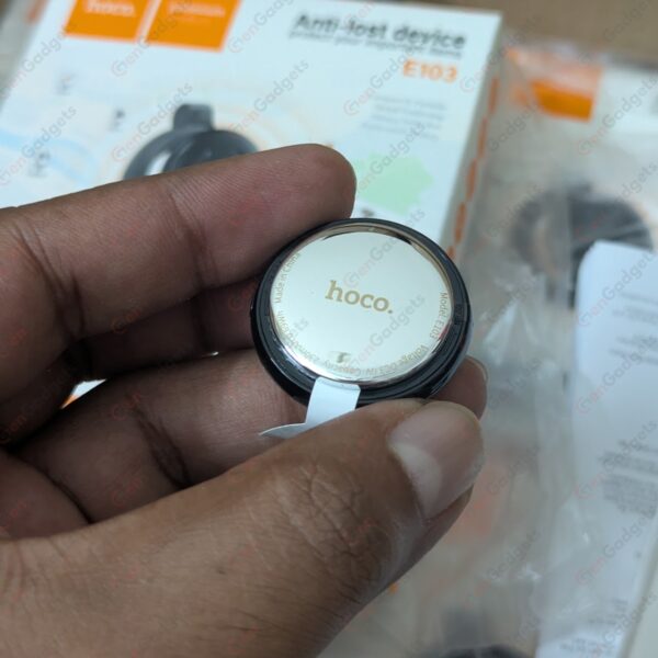 Back side of Hoco E103 Tiger Dual Anti-Lost Device Location Tracker